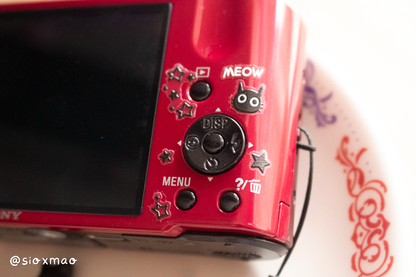 ★ Star Kitty | Sony Cybershot DSC-H70 (Red)