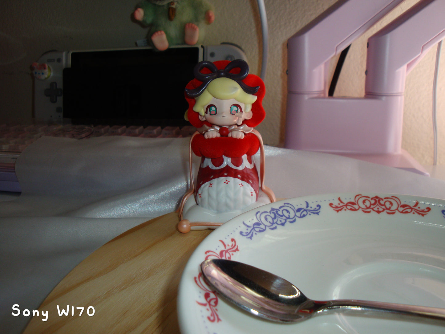🍰 Beary Dessert | Sony Cybershot DSC-W170 (Red)