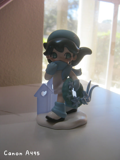 ✿ Porcelain Flowers | Canon Powershot A495 (Blue)