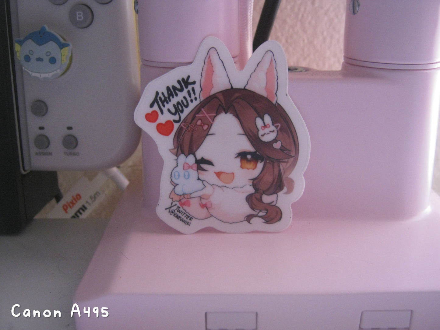 ✿ Porcelain Flowers | Canon Powershot A495 (Blue)