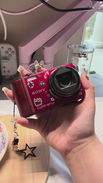 ★ Star Kitty | Sony Cybershot DSC-H70 (Red)