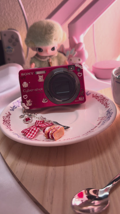 🍰 Beary Dessert | Sony Cybershot DSC-W170 (Red)